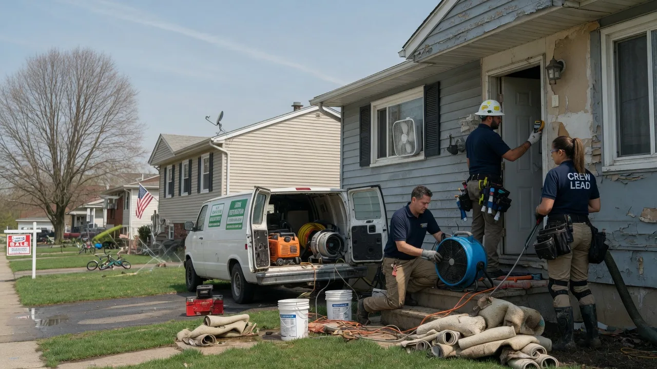 Flood Cleanup in Shoemakersville, PA near me