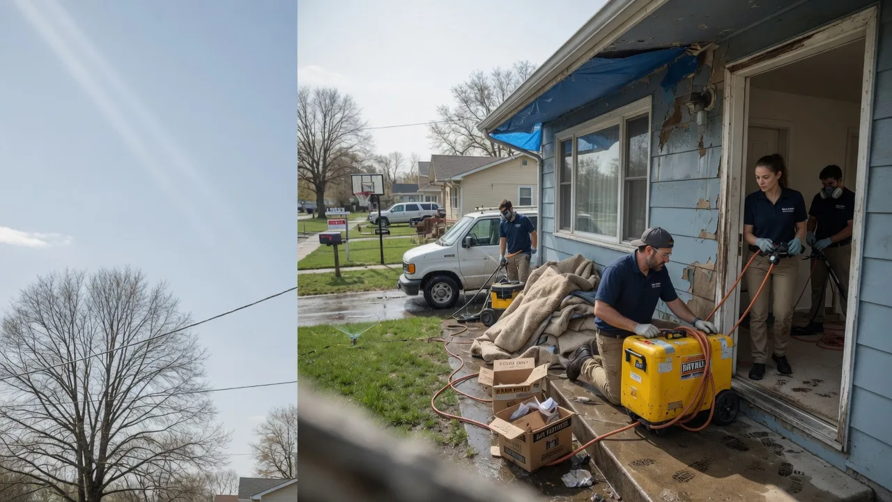 Basement Flood Cleanup in Shoemakersville, PA near me